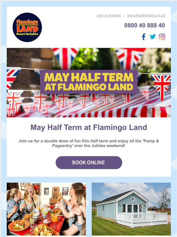 May Half Term at Flamingo Land