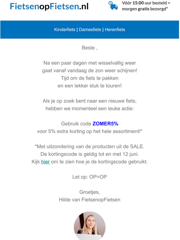 Het is eindelijk weer zo ver!