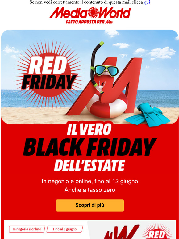  Il Red Friday continua!