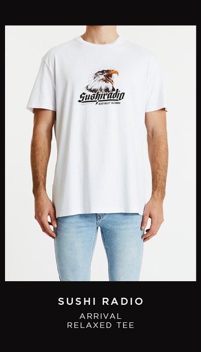 Arrival Relaxed T-Shirt White