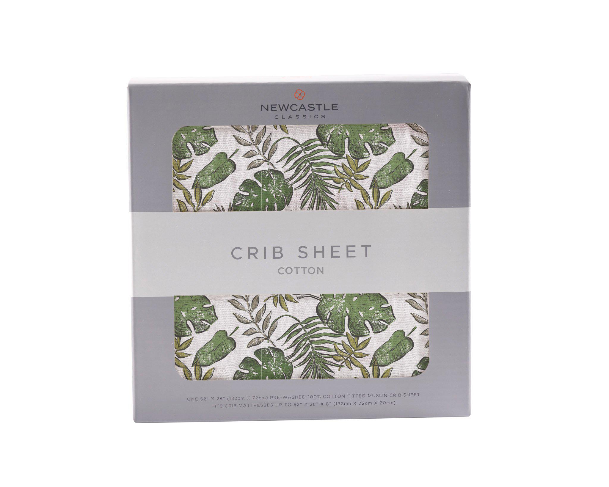 Image of Jurassic Forest Crib Sheet