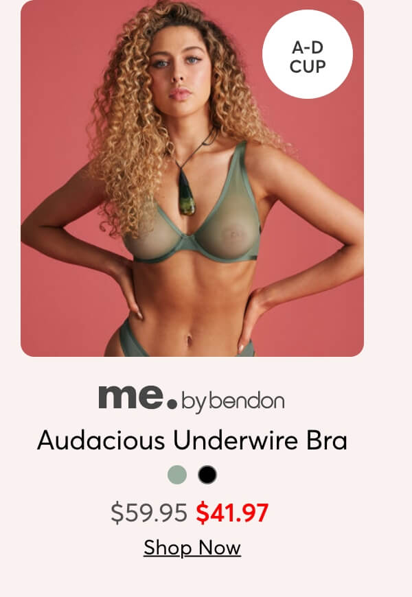 Audacious Underwire Bra