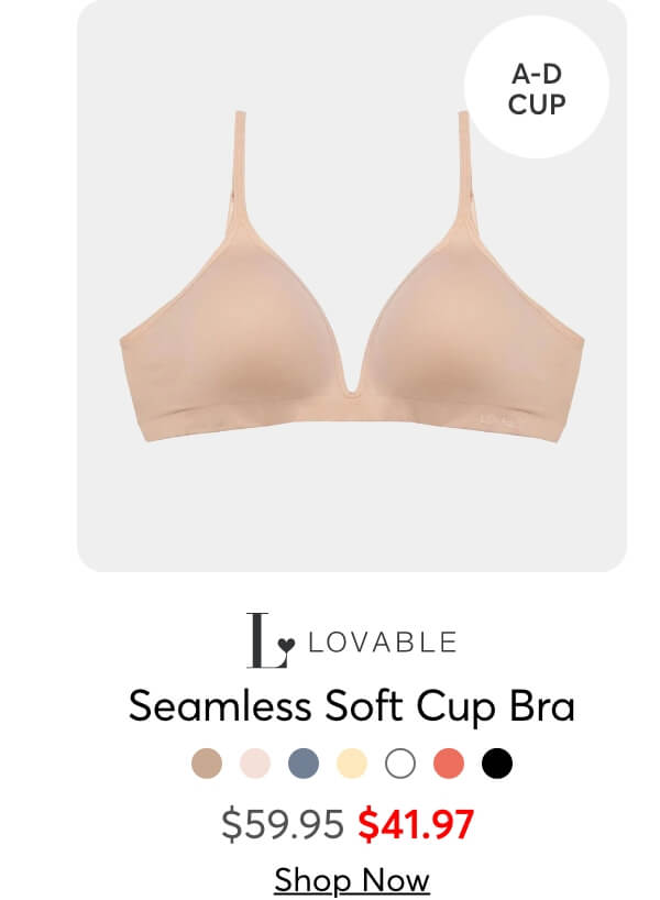 Seamless Soft Cup Bra