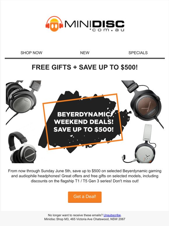 Save up to $500 during our Beyerdynamic Weekend Sale!