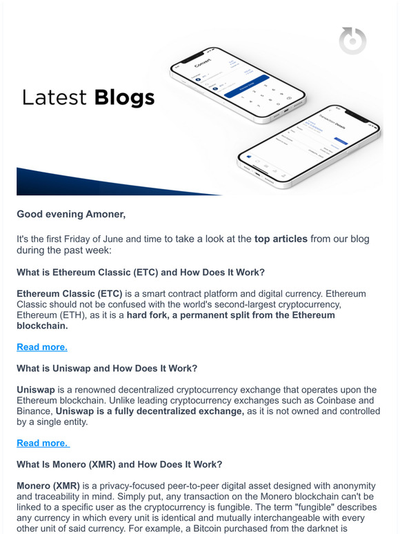 Amon Weekly Blog Highlights | 03 June 2022
