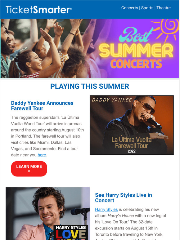 Hi, See the Best Concerts of the Summer