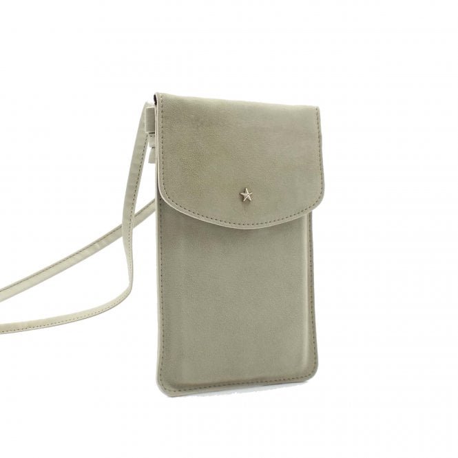 Knoxville Stylish Mobile Phone Bag in Yucca Suede