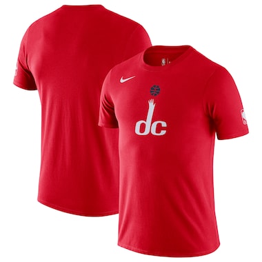 Men's Nike Red Washington Wizards 2021/22 City Edition Essential Logo T-Shirt