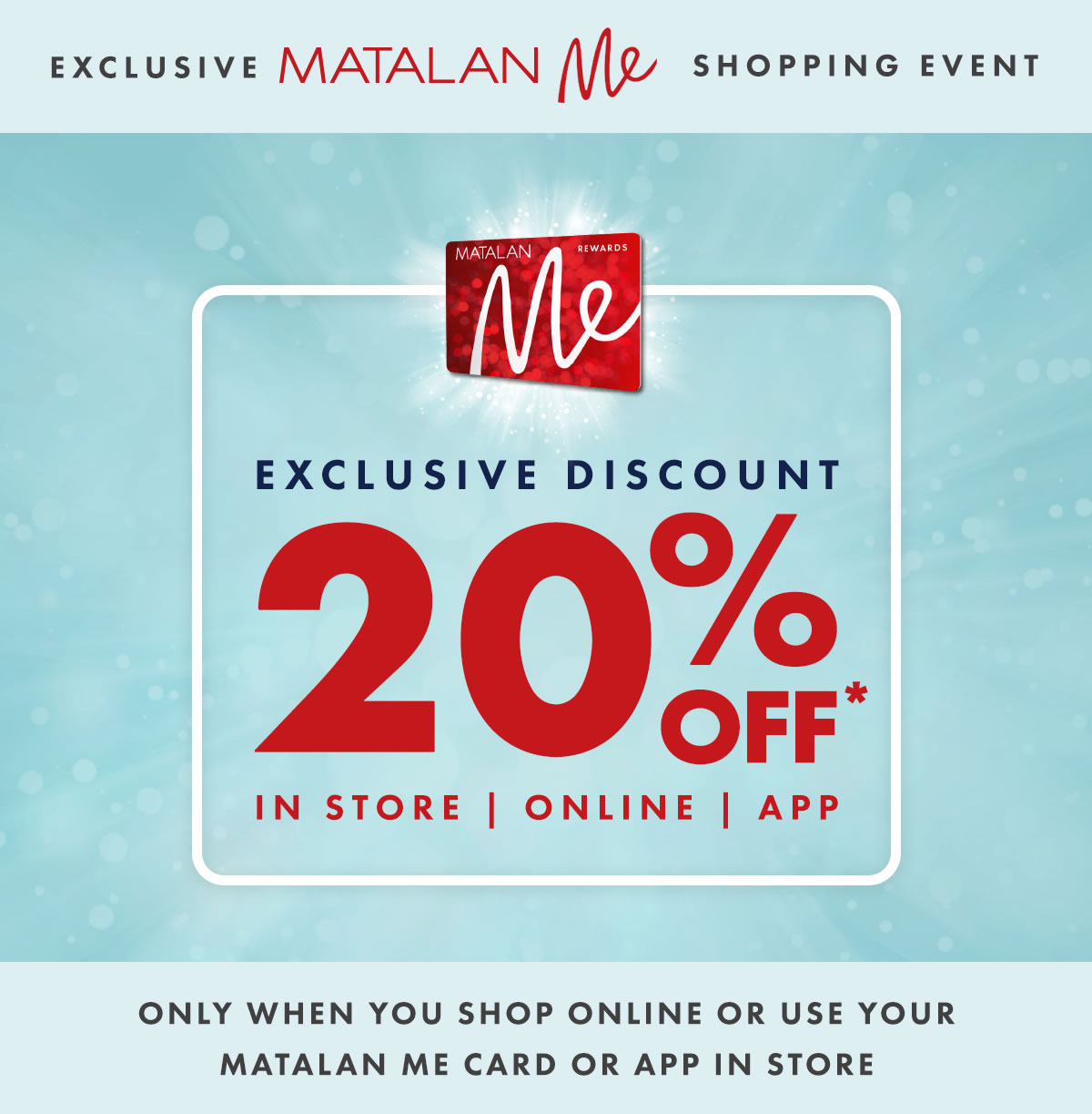 Matalan Your June Rewards Highlights + Exclusive 20 off! Milled
