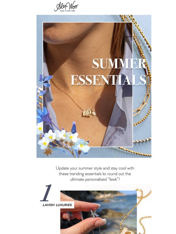 Summer Essentials to Add to Your Neck Stack