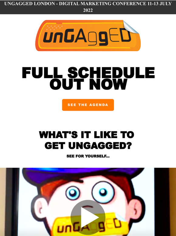 FULL Schedule OUT NOW!