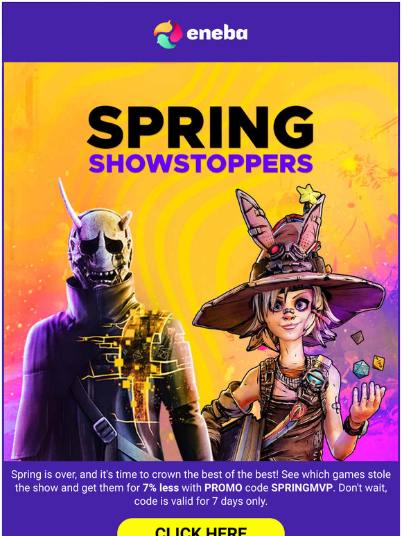 SPRING SHOWSTOPPERS
