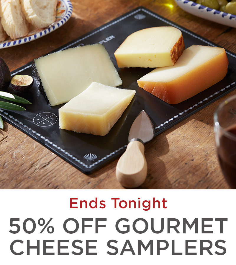 La Tienda: Flash Sale! 50% Off Cheese Sampler Trays | Milled