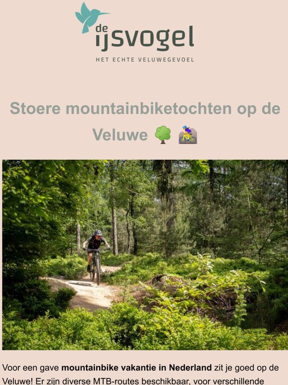  Mountainbiken op de Veluwe