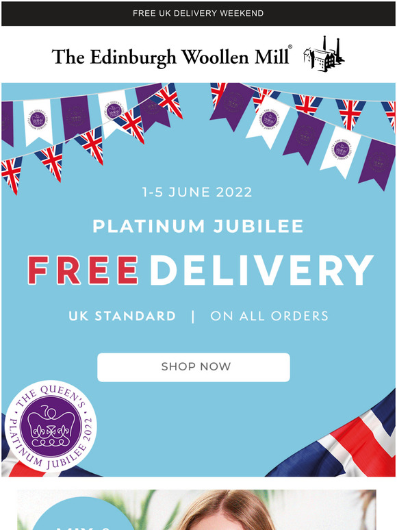 The Edinburgh Woollen Mil TShirts 2 for 20 and Free Delivery Milled