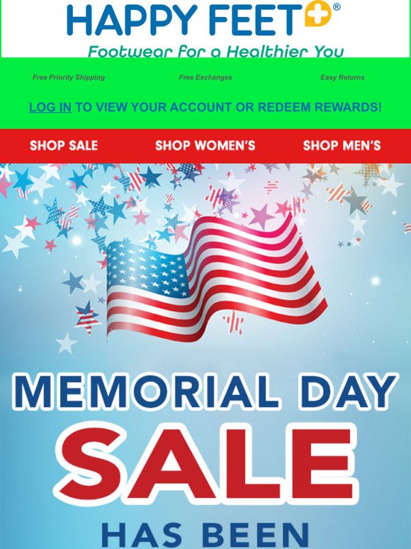 Friend, Our Memorial Day Sale CONTINUES