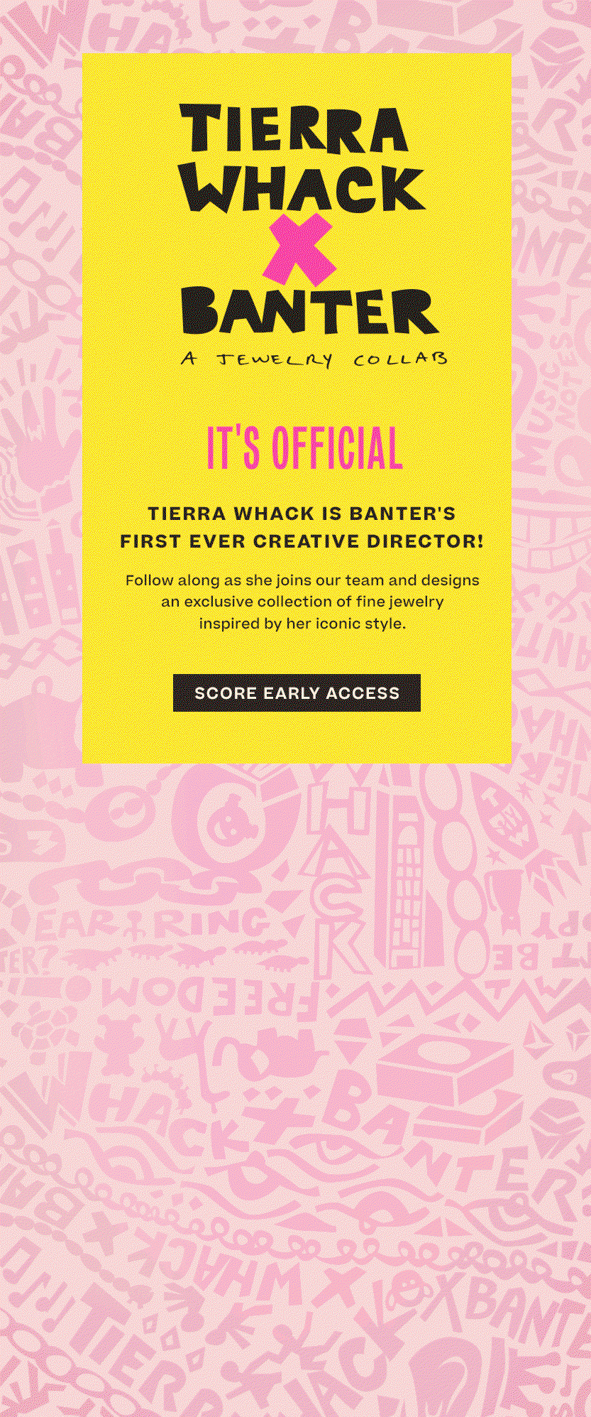 Sign up for early access