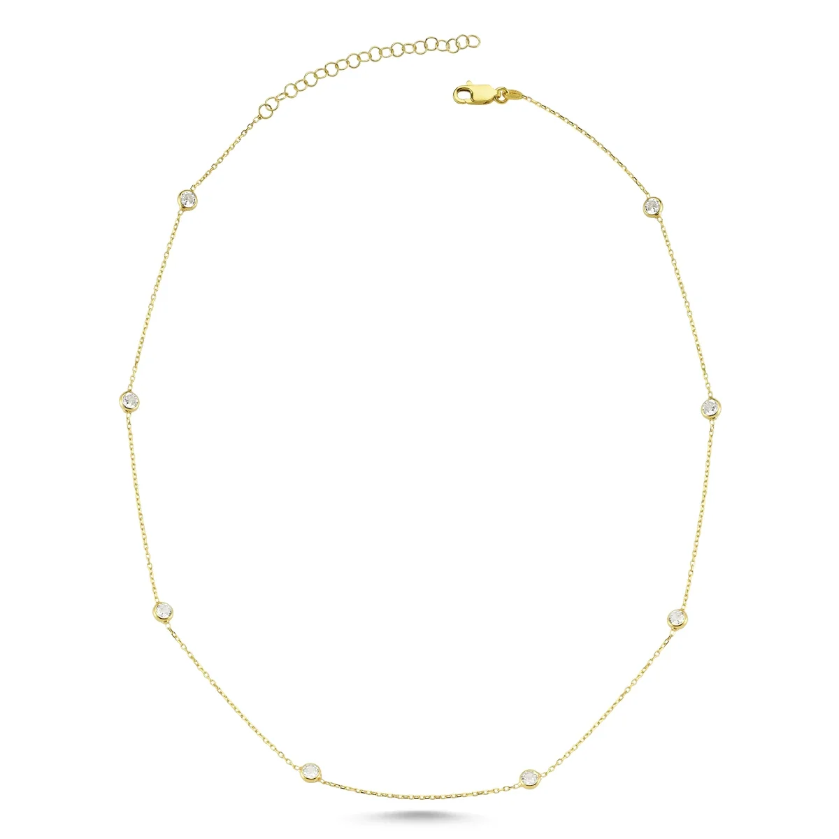 Image of Short Mimosa Necklace in Gold