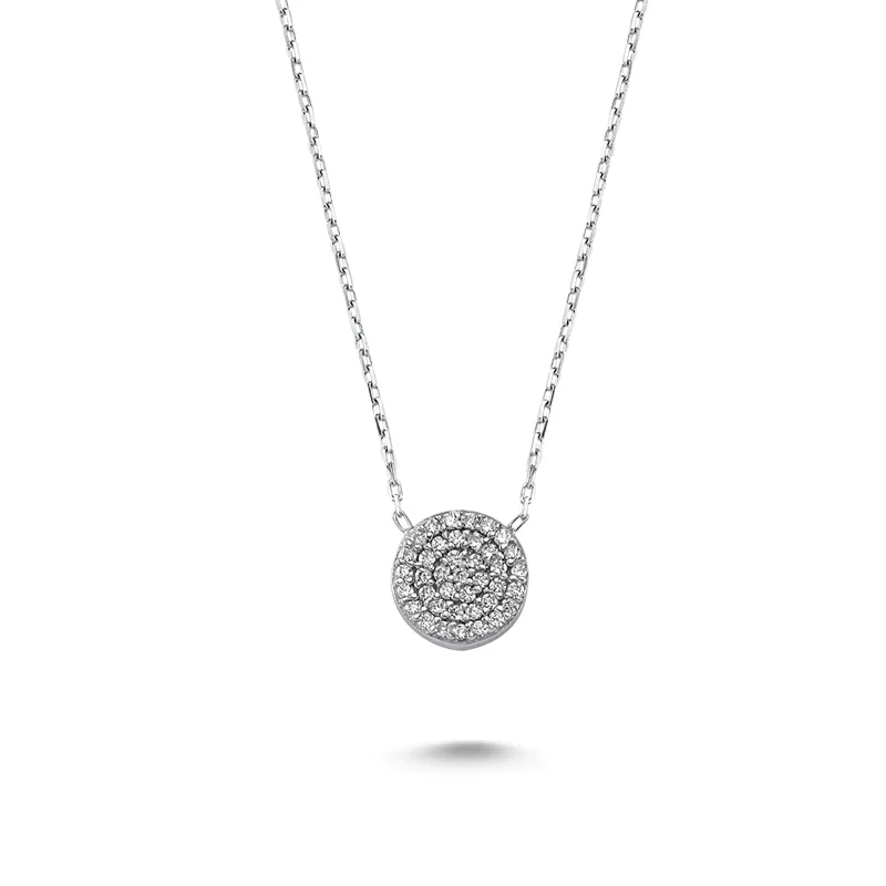 Image of Dot Necklace in SIlver