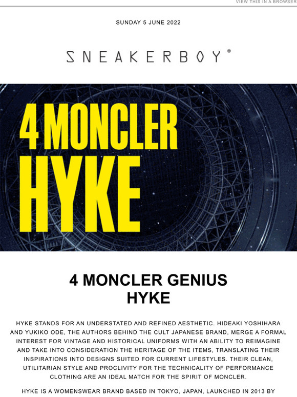 Moncler Genius 4 | Hyke