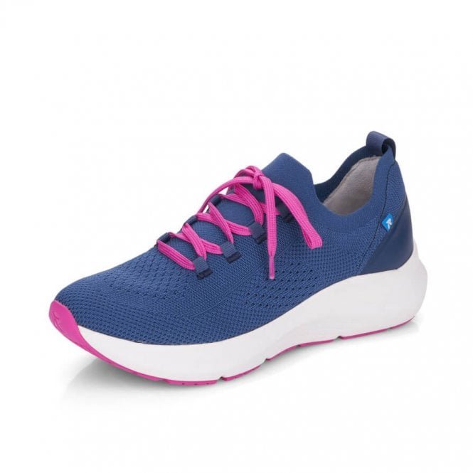 42101-14 Knit-Up 170 R-Evolution Sneakers in Blue  
