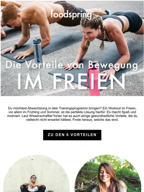 6 gute Grnde fr ein Workout im Freien