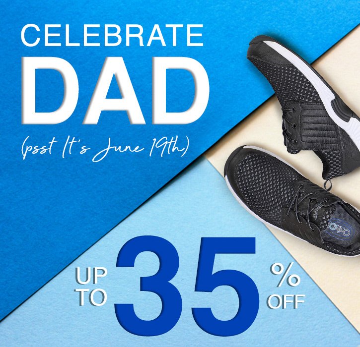 OrthoFeet INSIDE Father's Day coupon for extra savings! Milled