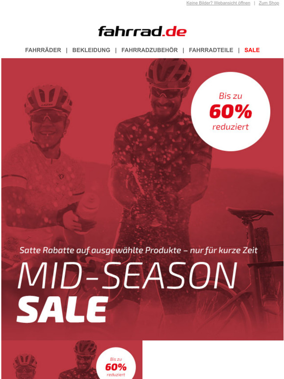 Letzte Chance - Mid-Season Sale endet bald!