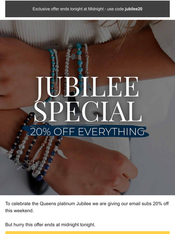  20% off - Ends today