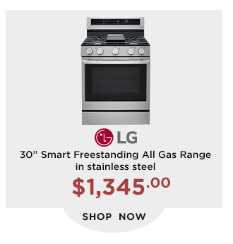 30” Smart Freestanding Range