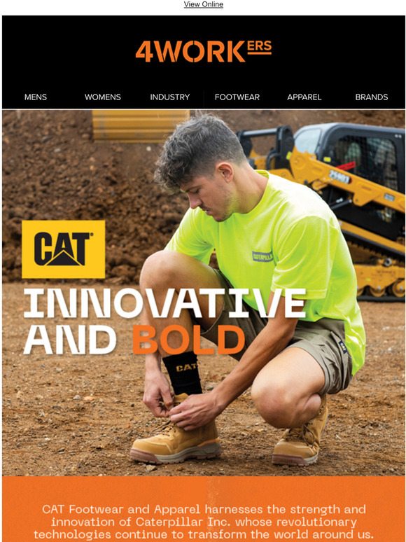 CAT Workwear Built for the Jobsite