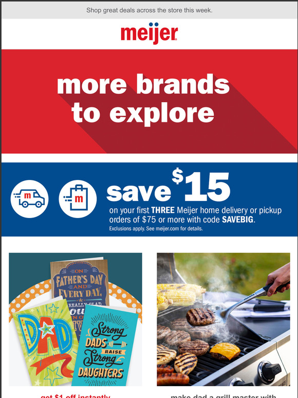 Meijer Find New Brands and Great Deals at Meijer Milled
