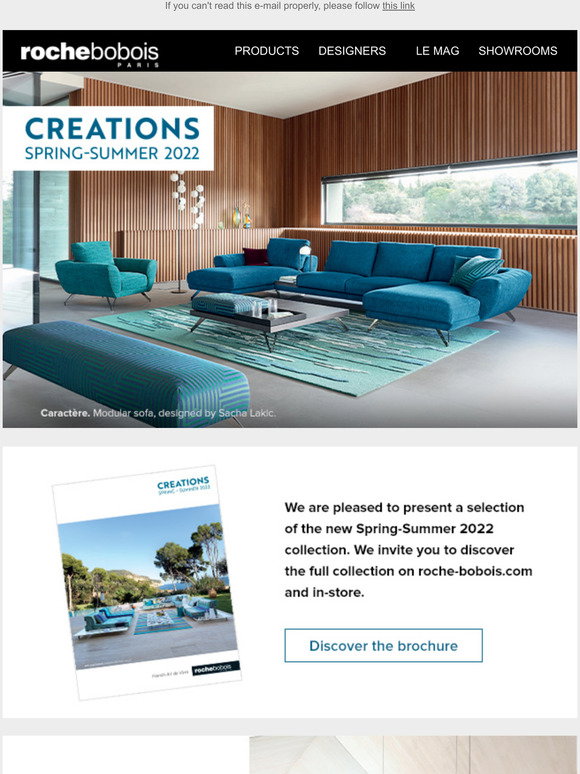 Roche Bobois Catalogue 2022