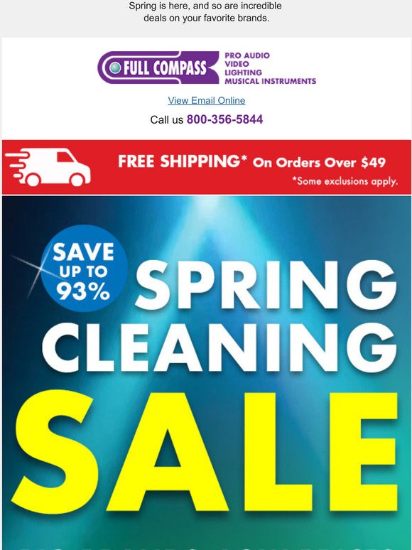 Spring into new deals  up to 93% off!
