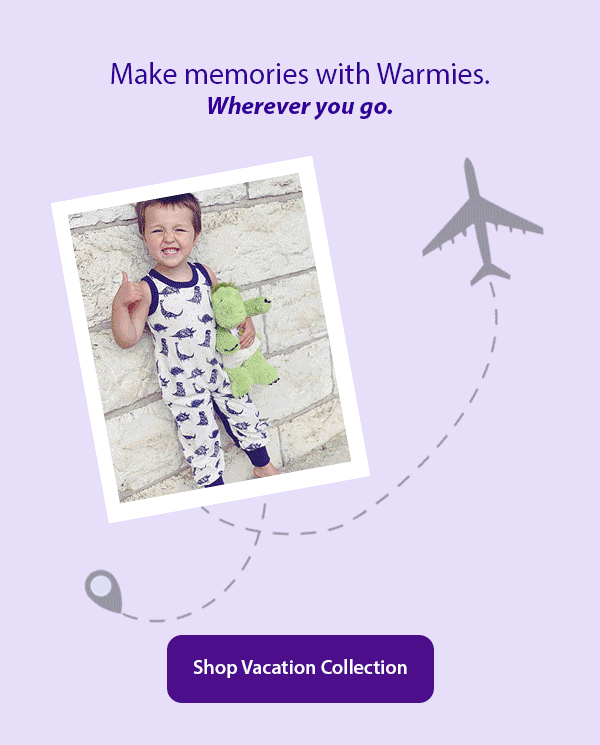 Warmies Planning a vacation? Bring your Warmies along! Milled