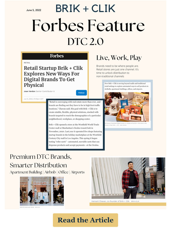 Lets Get Physical | Forbes Feature  