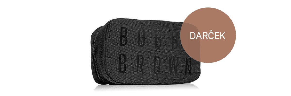 Nakúpte Bobbi Brown nad 59 € a čaká vás štýlová kozmetická taška ako darček.