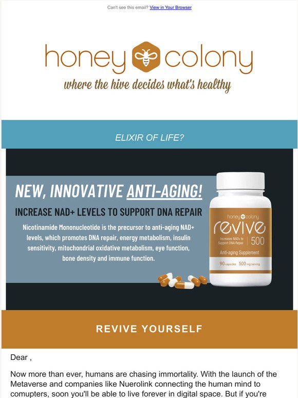 NMN Revive - your new weapon against aging