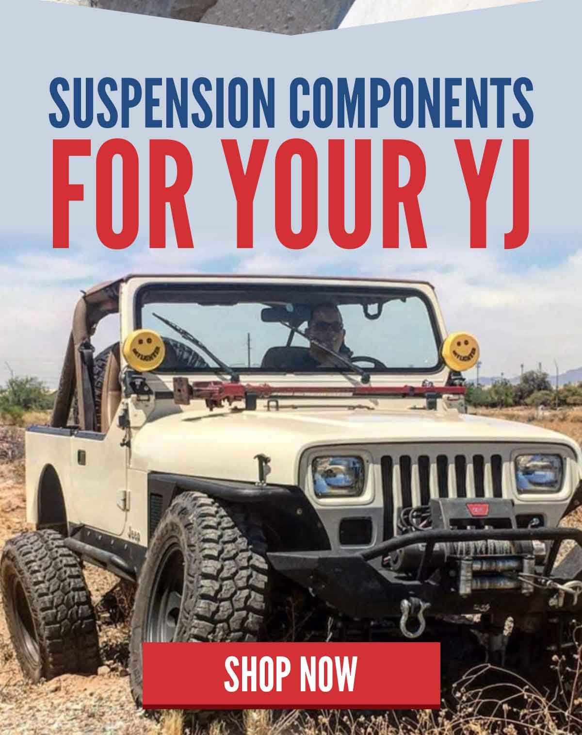Suspension Components For Your YJ