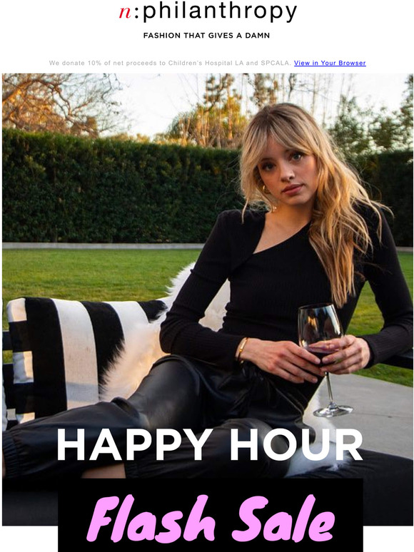 It's Happy Hour 
