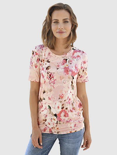 Shirt mit Floraldruck