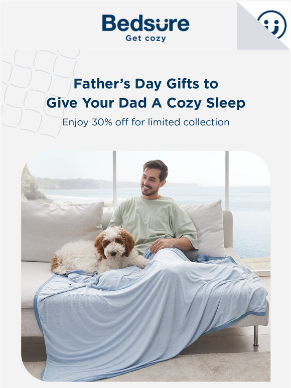 Treat Dad (or yourself) to new beddings