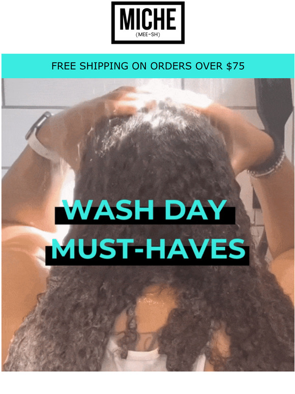 Miche Beauty The Ultimate Wash Day Checklist Milled