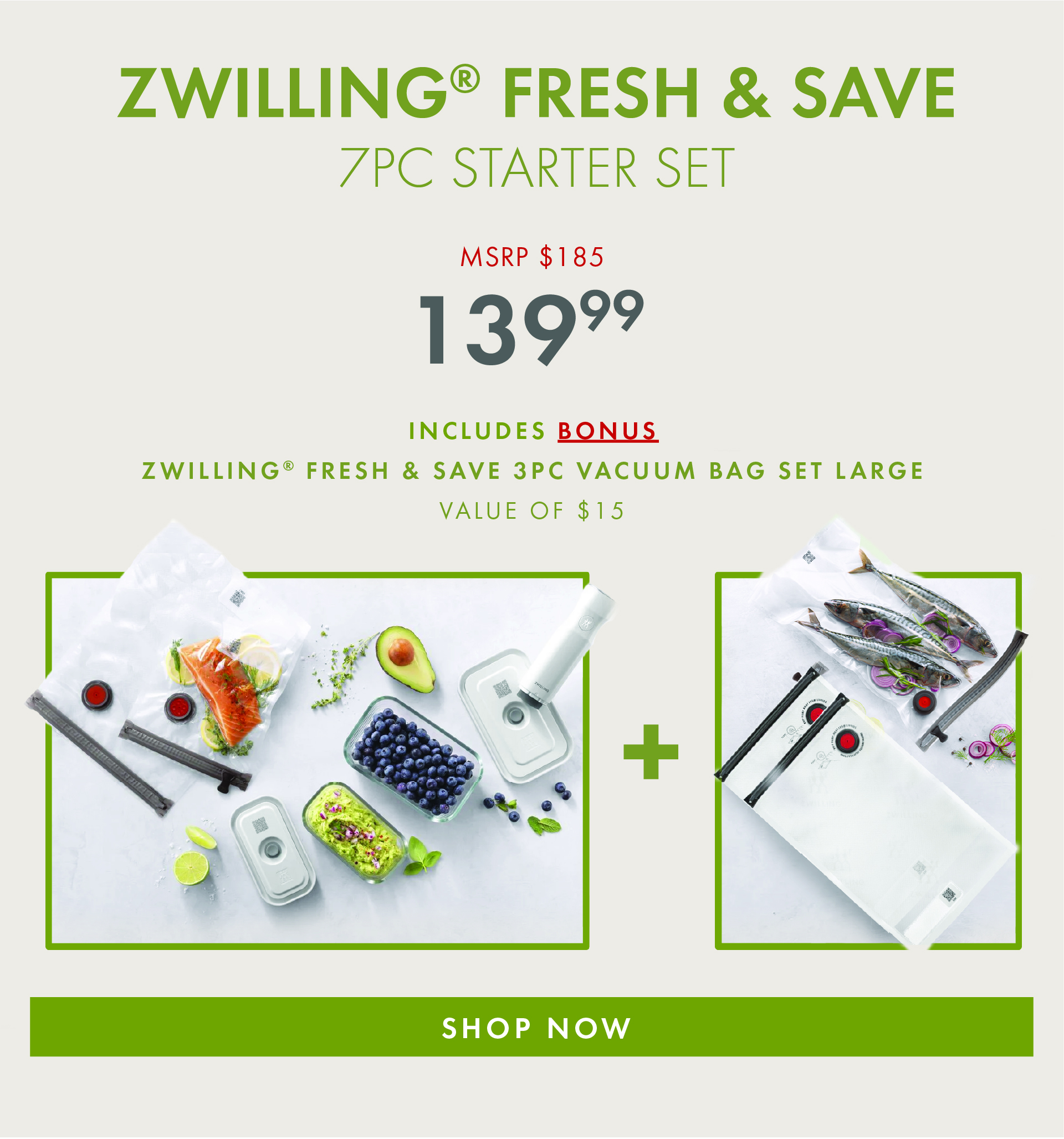 Zwilling Canada - When friends are visiting and you want to have a