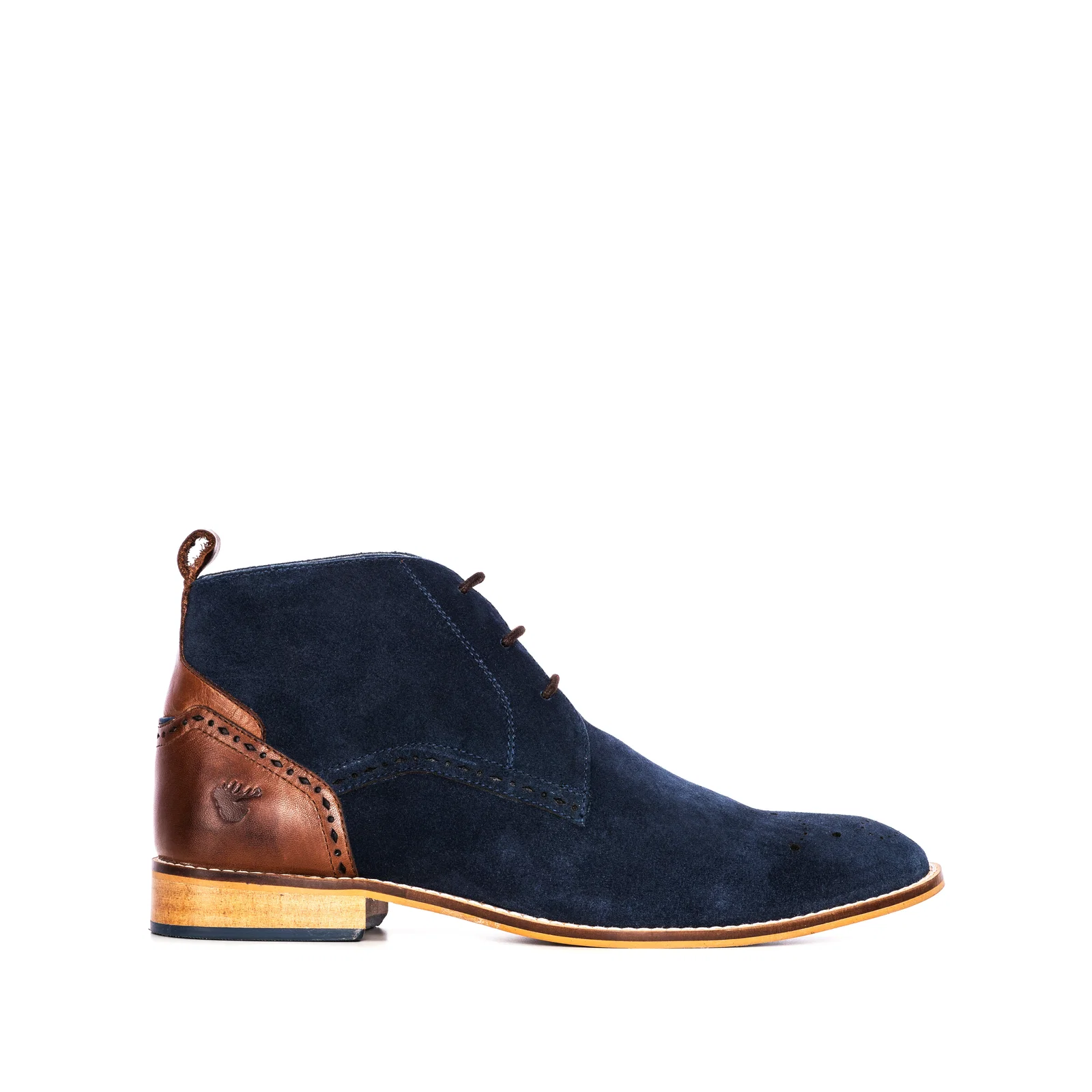 GS MENS EDEN NAVY SUEDE CHUKKA BOOT