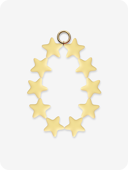 Yellow Star Strap