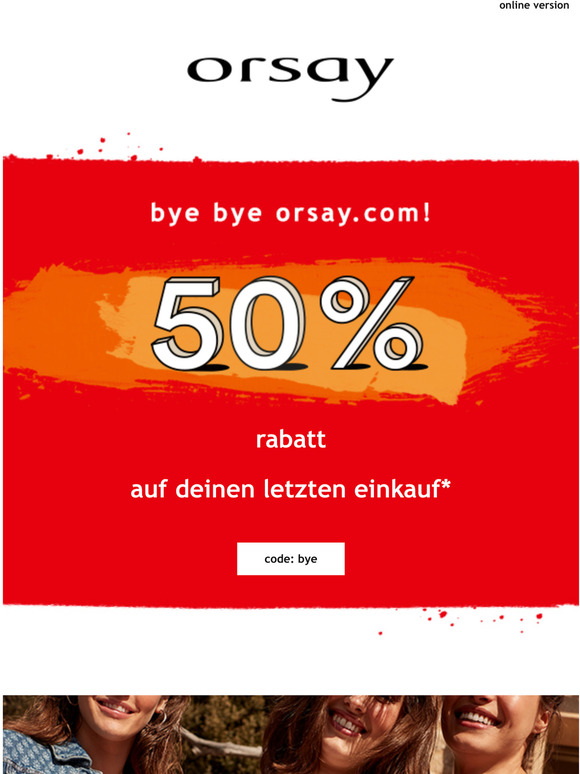 50% rabatt | new for you 
