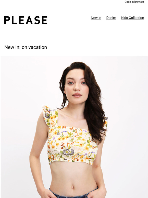 What's new? On vacation!