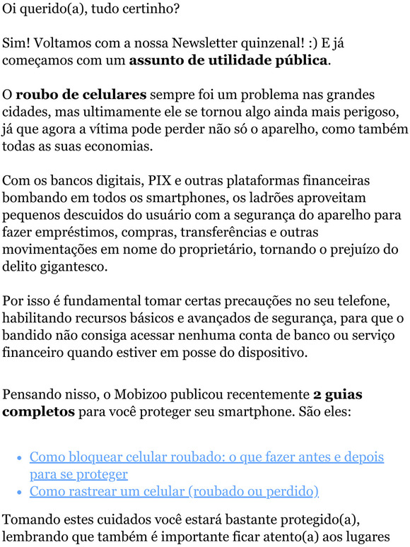 Seu dinheiro est em perigo!