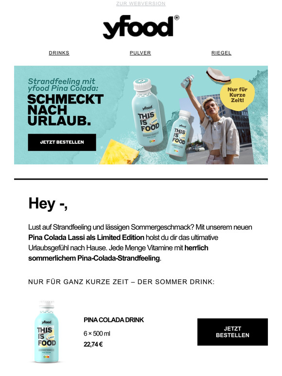 NEU & Limitiert: Urlaubsfeeling inklusive.